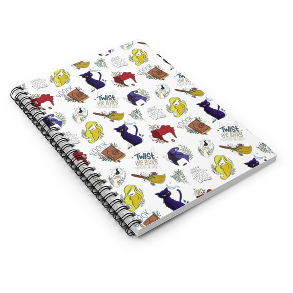 Witchy woman Spiral Notebook - Ruled Line