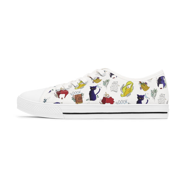 Colored Witchy Women's Low Top Sneakers