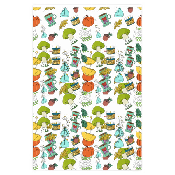 Jump into fall Wrapping Paper