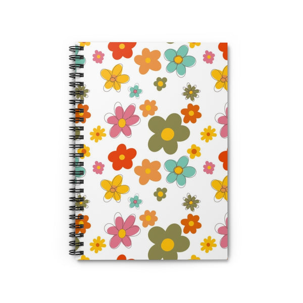 Vintage Florals Spiral Notebook