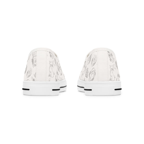 Witchy Women's Low Top Sneakers