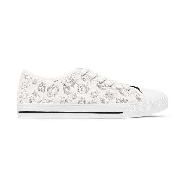 Witchy Women's Low Top Sneakers