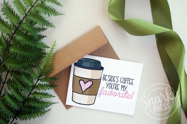Funny Coffee lover Card