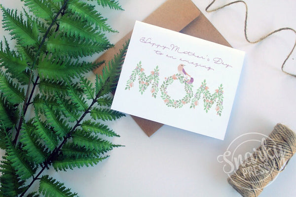 Floral Card for Mom