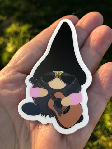 Elvis Gnome sticker
